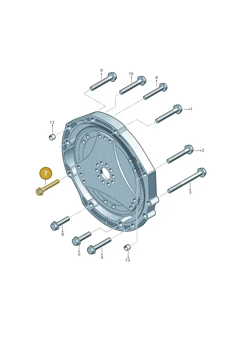 N10290206 — Volkswagen Touareg BlueMotion (2014-2018) diagram 693300960, position 7