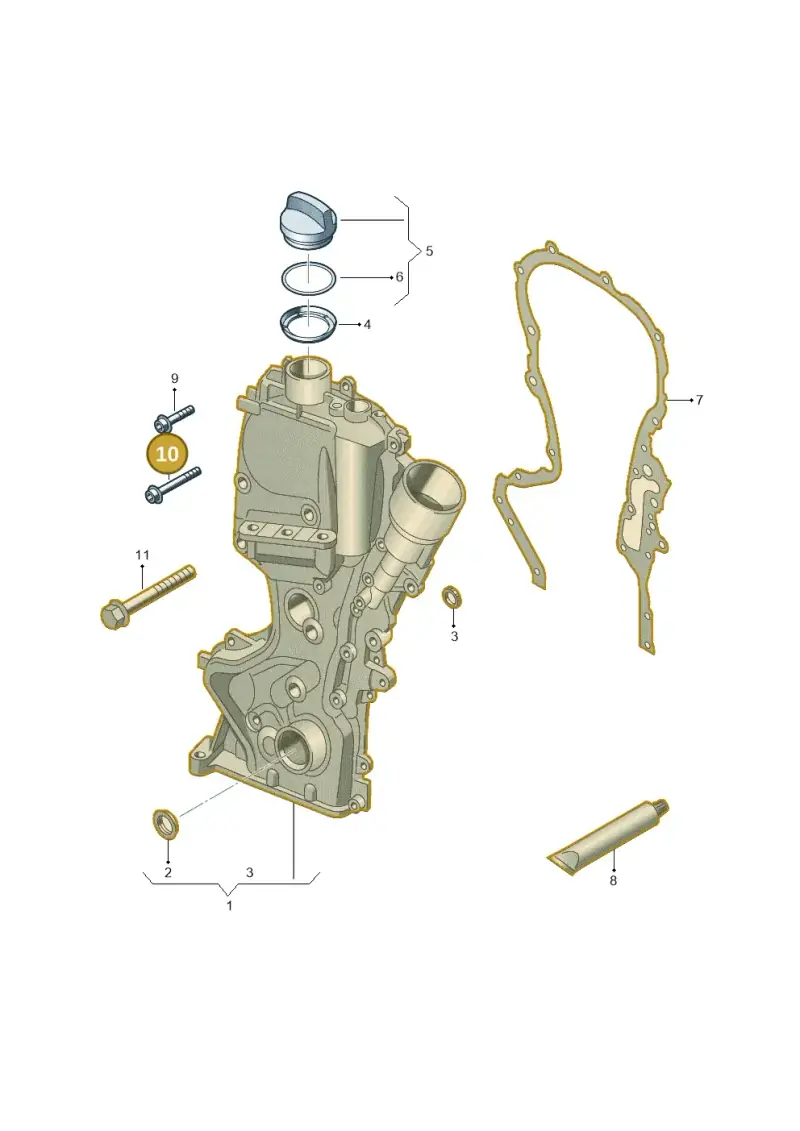 N10300804 — Volkswagen Beetle (2016-2019) diagram 689109620, position 10
