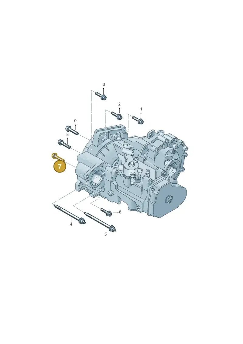 N10314505 — Volkswagen Scirocco 2.0 (2014-2017) diagram 651300750, position 7