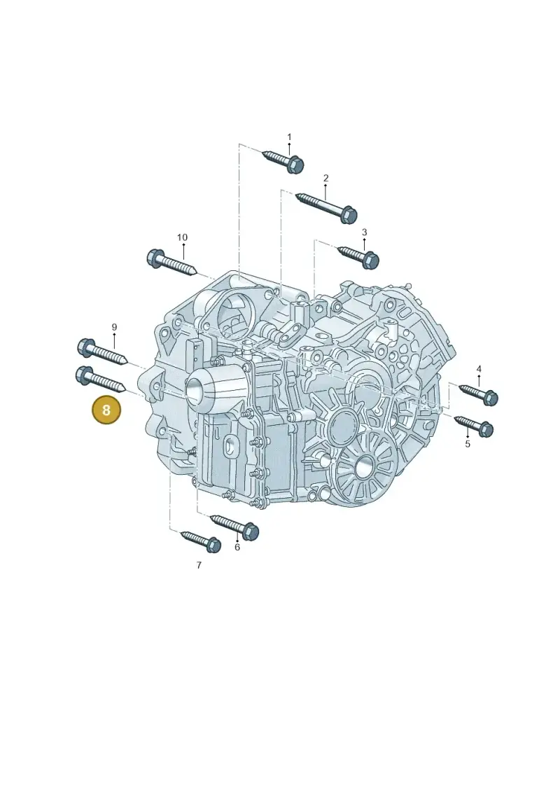 N10314505 — Volkswagen Beetle (2016-2019) diagram 718300800, position 8