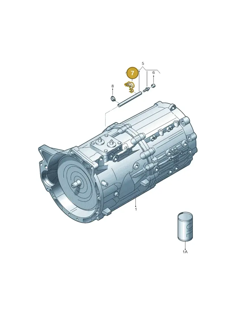 N10328301 — Volkswagen Touareg (2005-2006) diagram 274300200, position 7