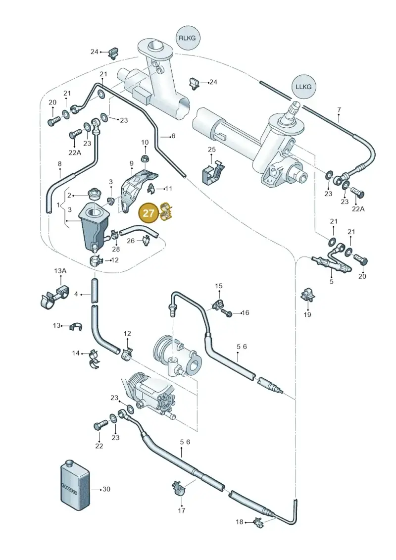 N10328401 — SEAT AROSA (2003-2004) diagram 232422550, position 27