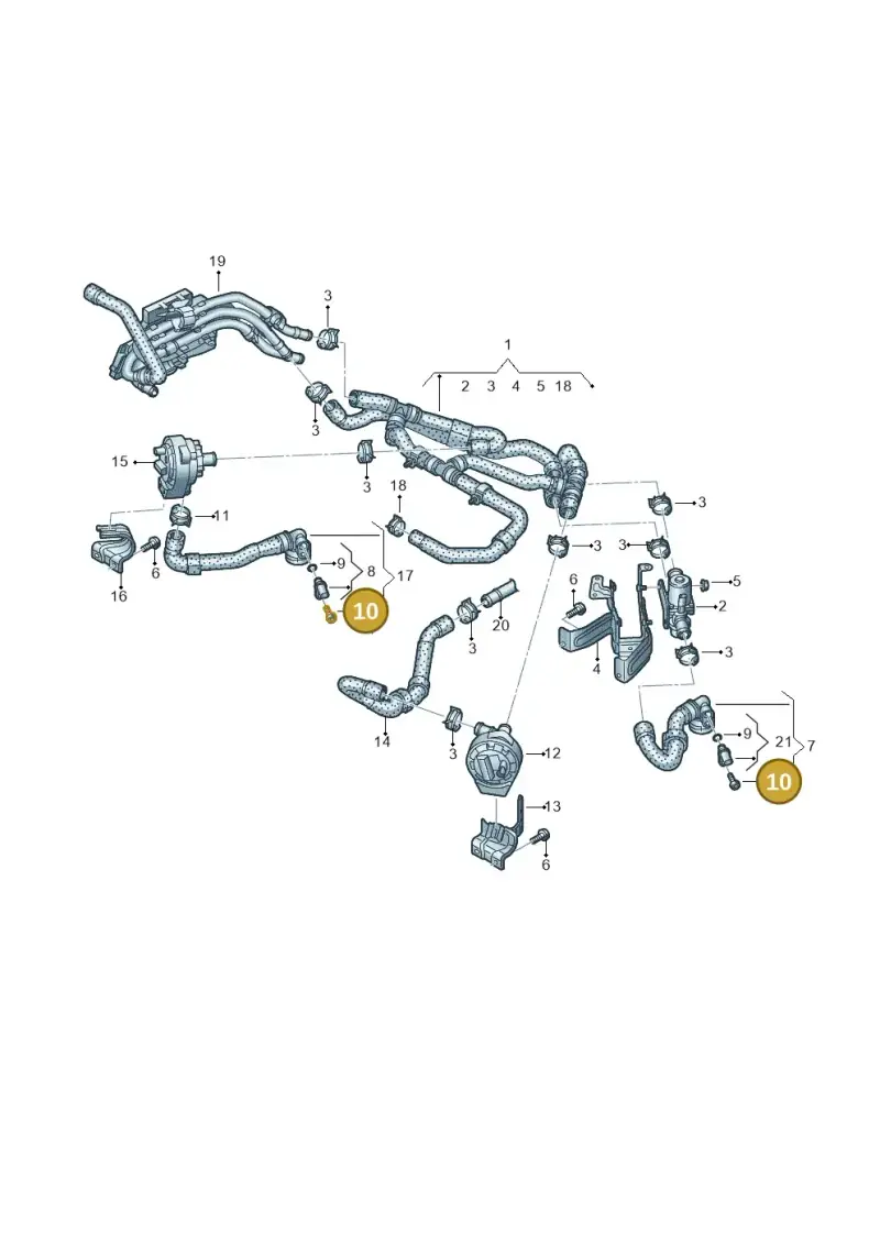 N10335206 — Volkswagen ID.7 Limousine Pro (2023-) diagram 10a121210, position 10