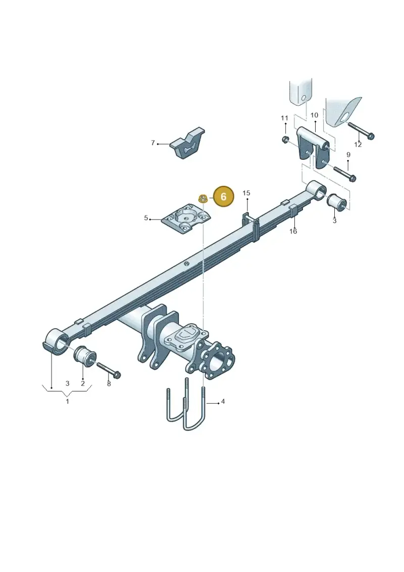N10335304 — Volkswagen Amarok twin cab (2022-) diagram 683511000, position 6