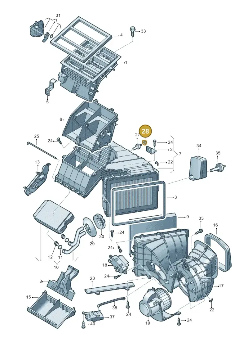 N10340004 — Volkswagen Amarok twin cab (2022-) diagram 683819000, position 28