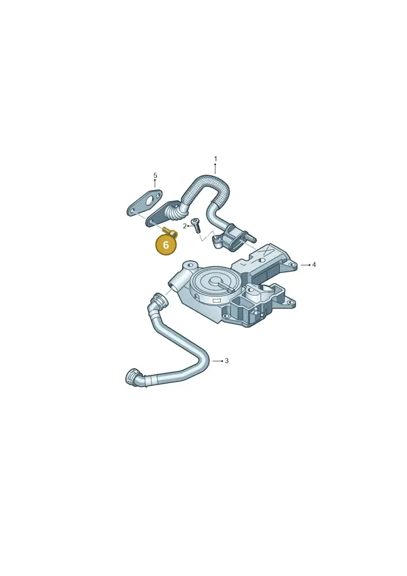 N10347003 — Volkswagen Amarok twin cab (2016-2022) diagram 683103700, position 6