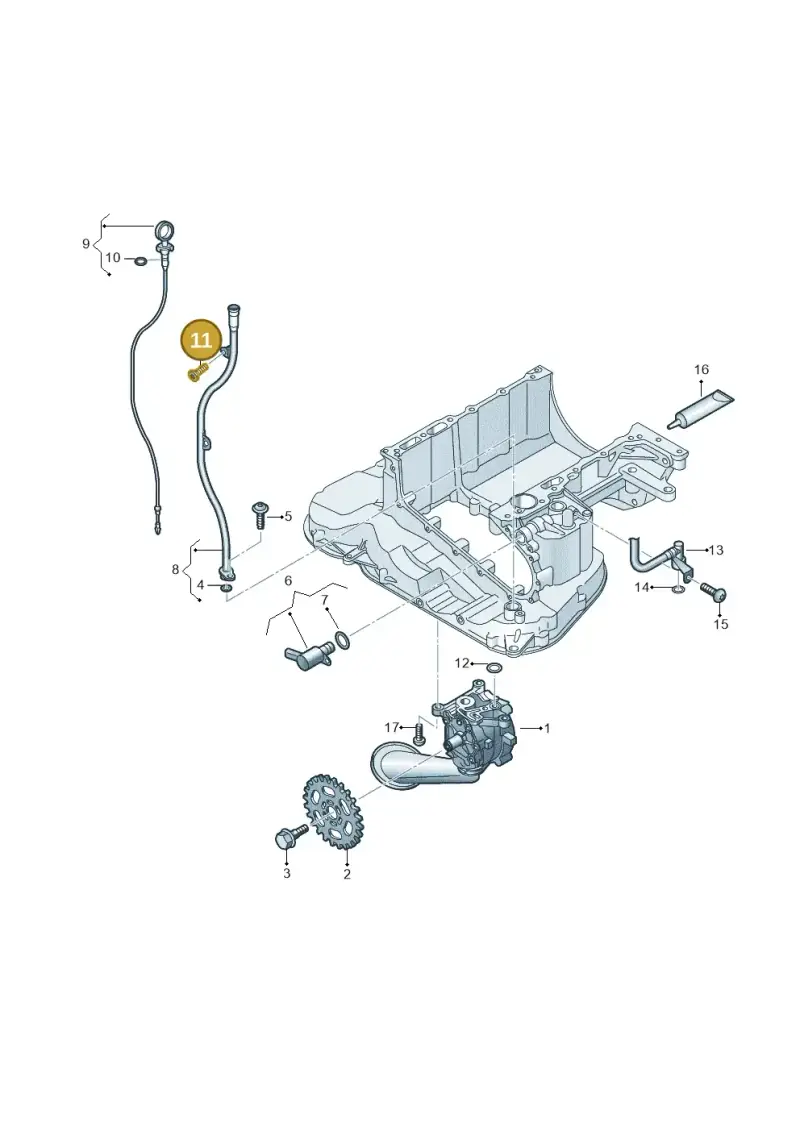 N10347003 — Volkswagen Amarok twin cab (2022-) diagram 894115500, position 11