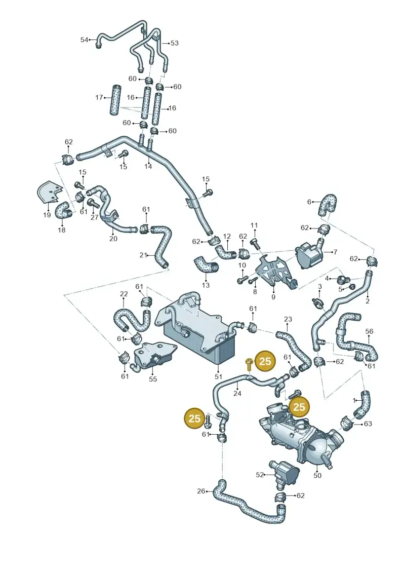 N10347804 — Audi A8 (2013-2018) diagram 771121420, position 25