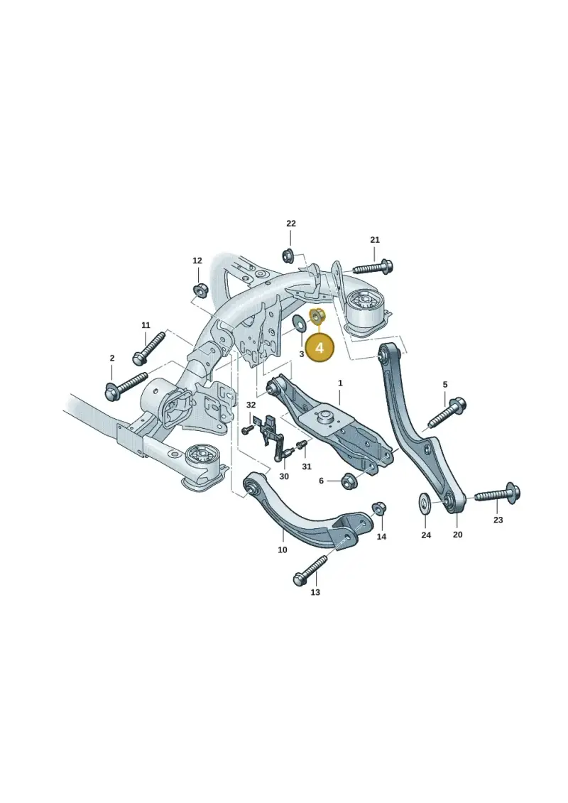 N10401802 — Volkswagen ID.7 Limousine Pro (2023-) diagram 10a505050, position 4