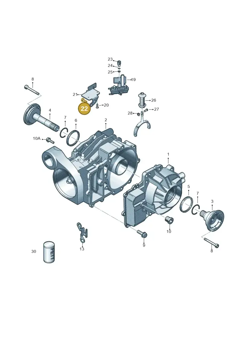 N10404306 — Volkswagen Transport. multivan (2019-2024) diagram 679525110, position 22