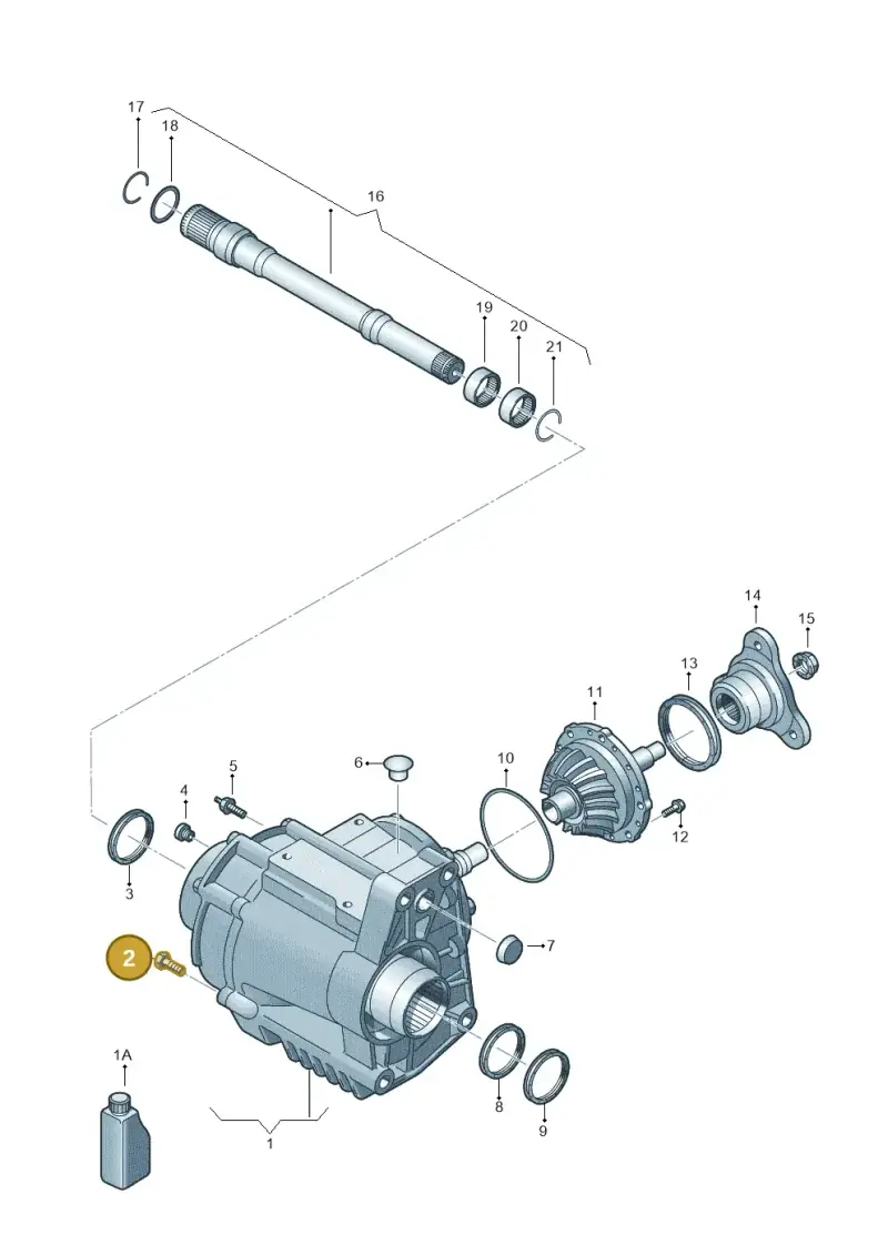 N10404402 — Volkswagen Tiguan 2.0 4Motion (2017-2024) diagram 719409400, position 2