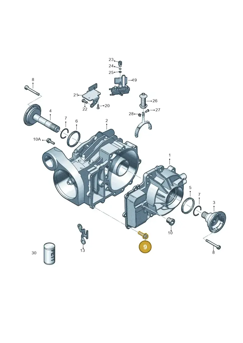 N10404402 — Volkswagen Transport. multivan (2019-2024) diagram 679525110, position 9