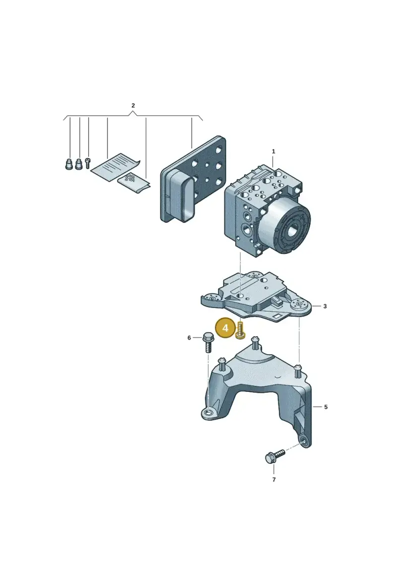 N10405604 — Volkswagen ID.7 Limousine Pro (2023-) diagram 11k614000, position 4