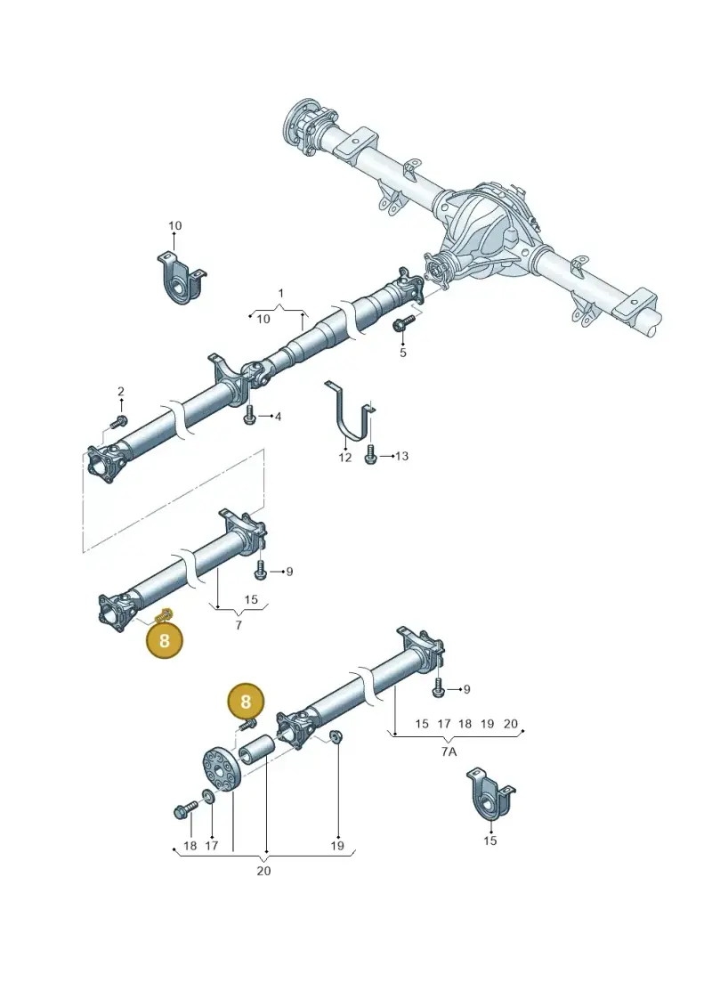 N10409603 — Volkswagen MAN TGE 55 (2016-2021) diagram 806521060, position 8