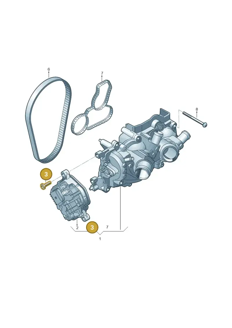 N10413405 — Volkswagen Passat estate (2023-) diagram 827121290, position 3