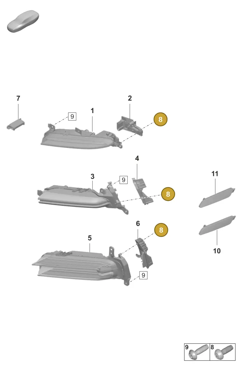 N10415902 — Porsche Panamera (2020-2023) diagram p58905002, position 8