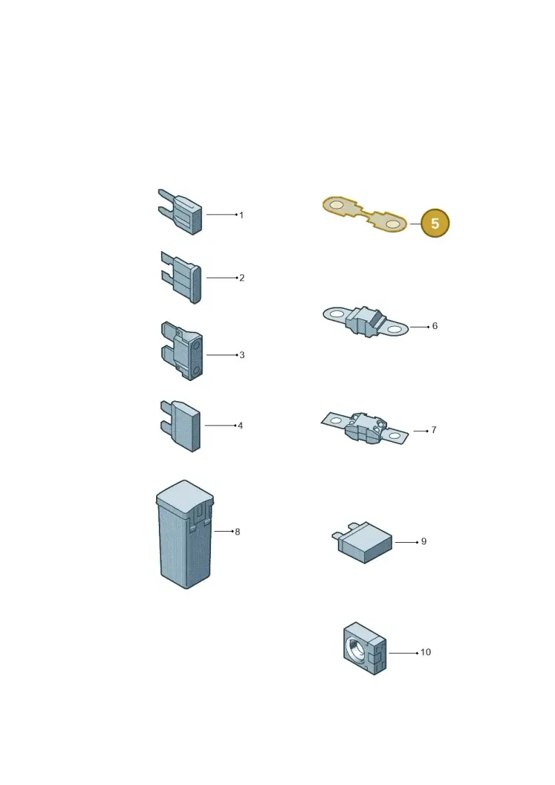 N10424901 — Volkswagen Caravelle (2019-2024) diagram 7ep937045, position 5