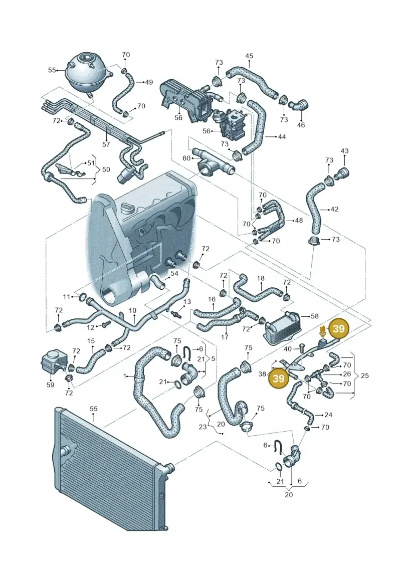 N10427501 — SEAT Altea XL (2013-) diagram 625121450, position 39