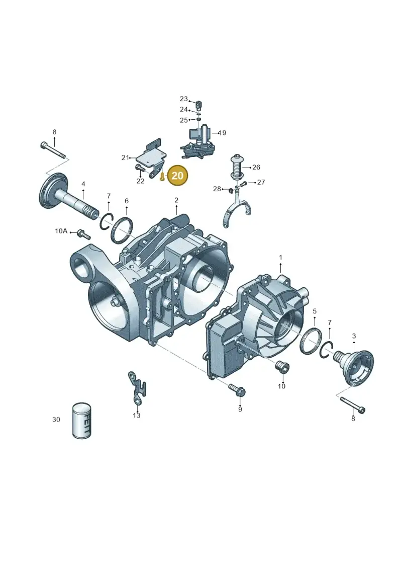 N10430103 — Volkswagen Transport. multivan (2019-2024) diagram 679525110, position 20