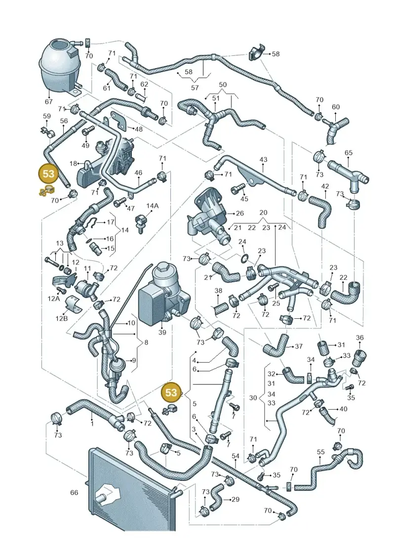 N10436201 — Volkswagen Amarok twin cab (2012-2016) diagram 683121470, position 53