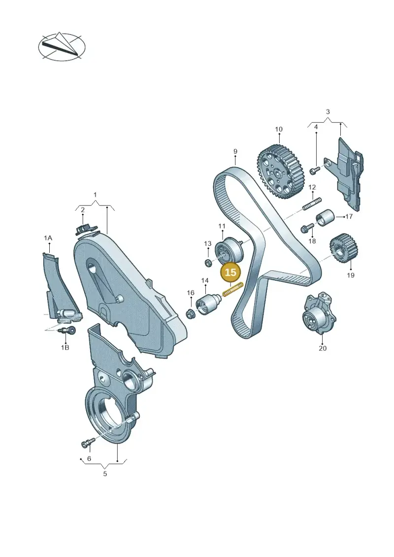 N10444702 — Volkswagen Transport. multivan (2019-2024) diagram 746109800, position 15