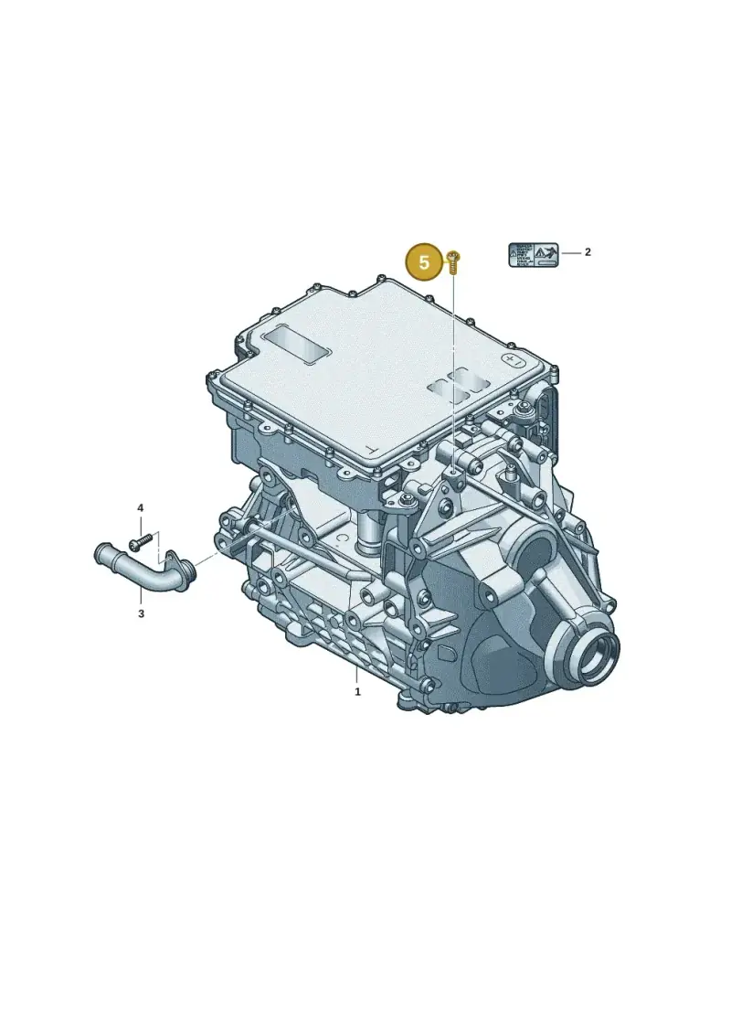 N10451405 — Volkswagen ID.7 Limousine Pro (2023-) diagram 14b901000, position 5