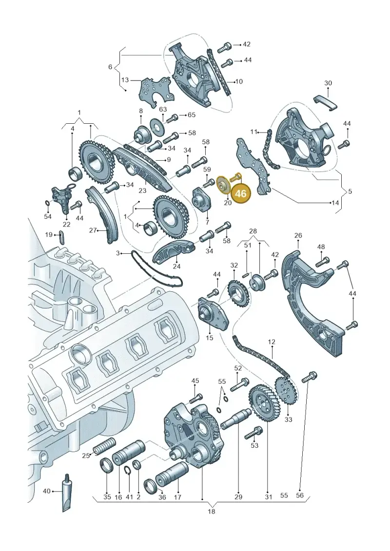 N10451407 — Audi RS4 qu.           07> (2006-) diagram 473109200, position 46