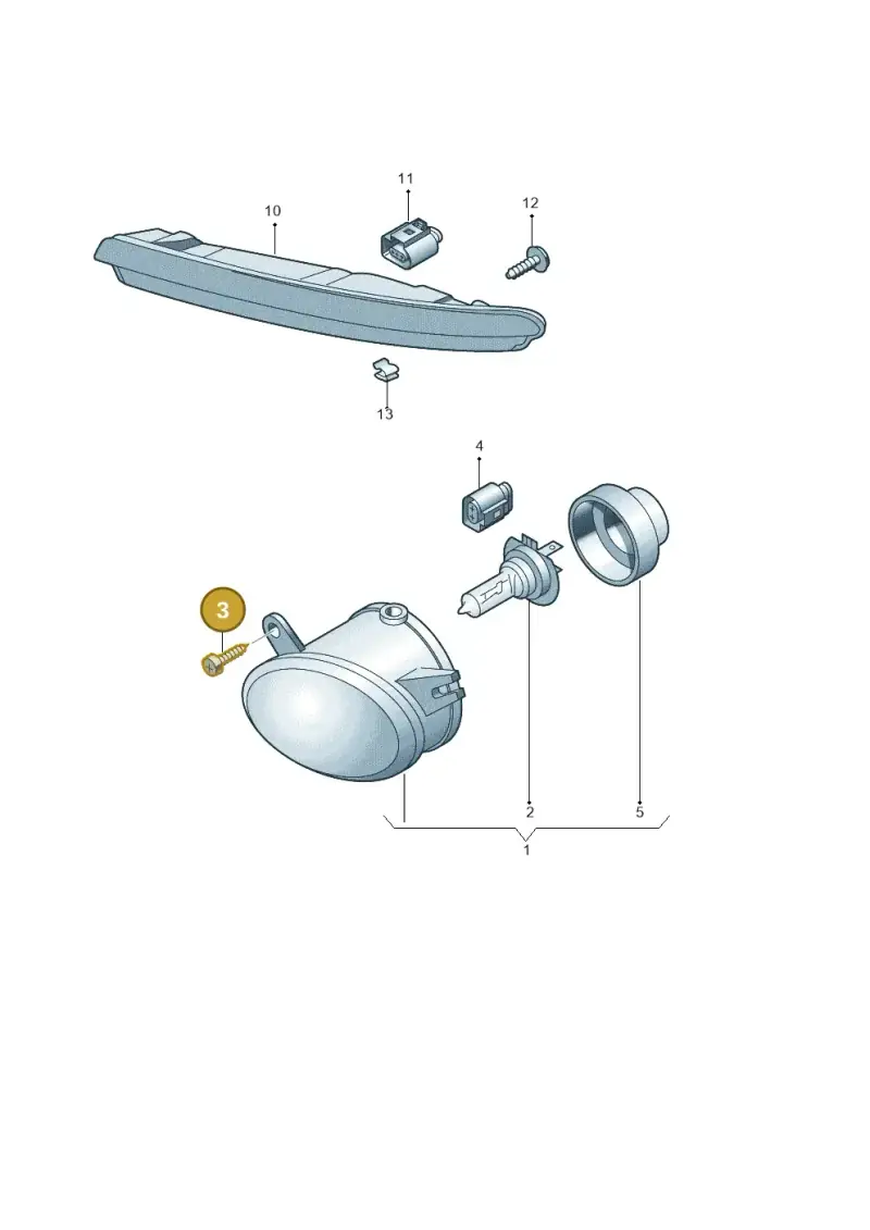 N10453702 — Audi A6L           "CN"05> (2005-) diagram 448941850, position 3