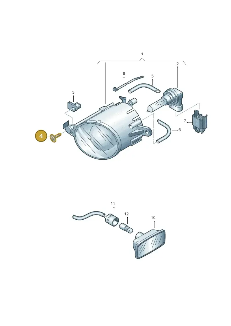N10453702 — Audi A4/S4 Cabrio./qu. 07> (2006-) diagram 473941400, position 4
