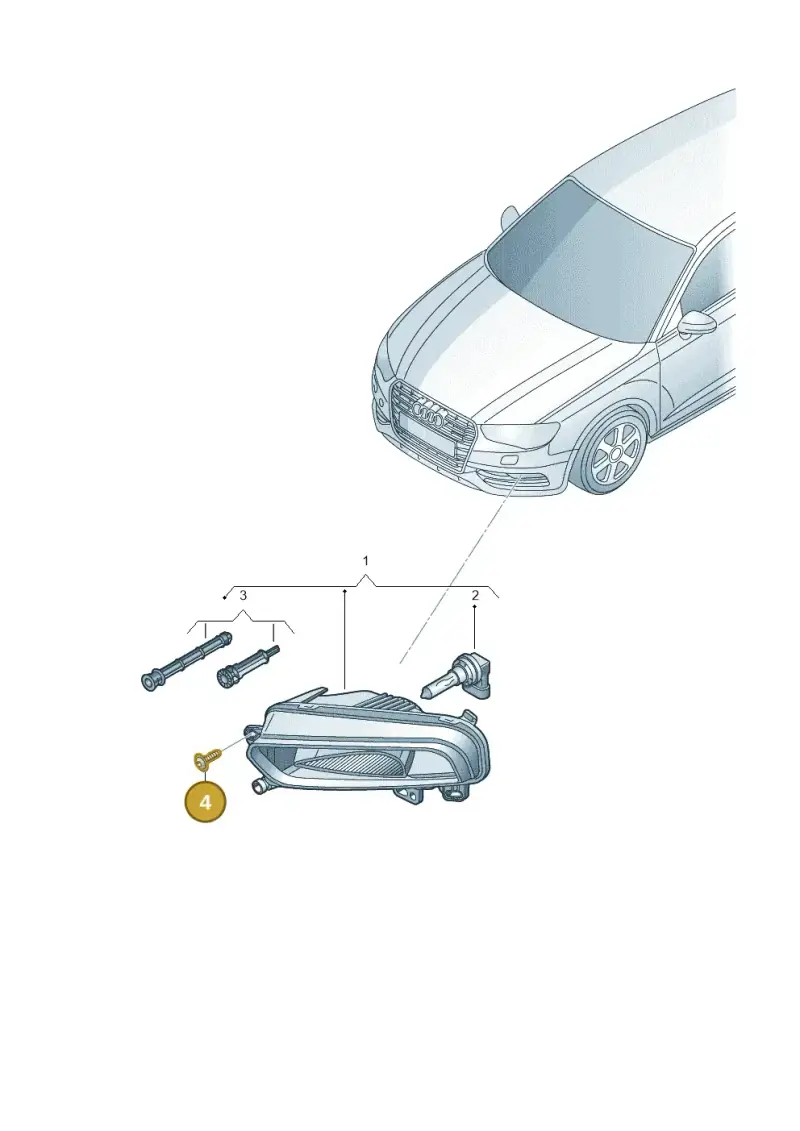 N10453702 — Audi A3 Limousine 2.0 (2015-2016) diagram 745941900, position 4