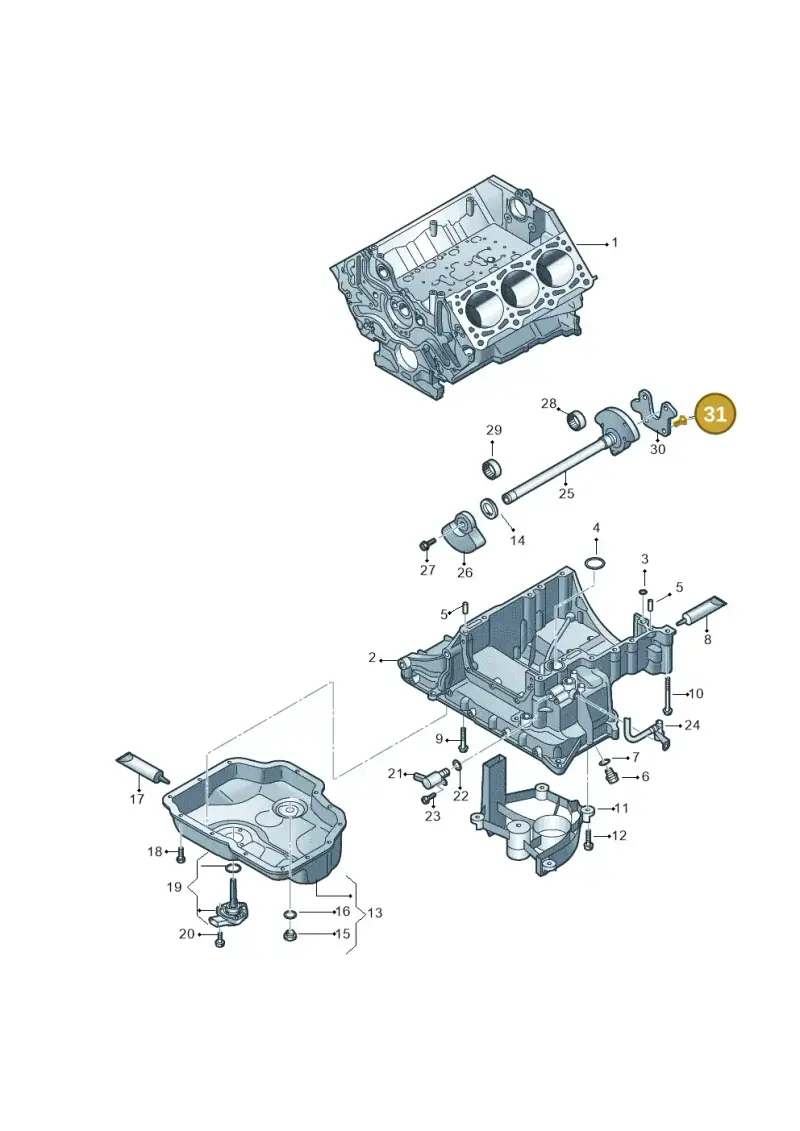 N10456004 — Volkswagen Amarok twin cab (2022-) diagram 693103280, position 31