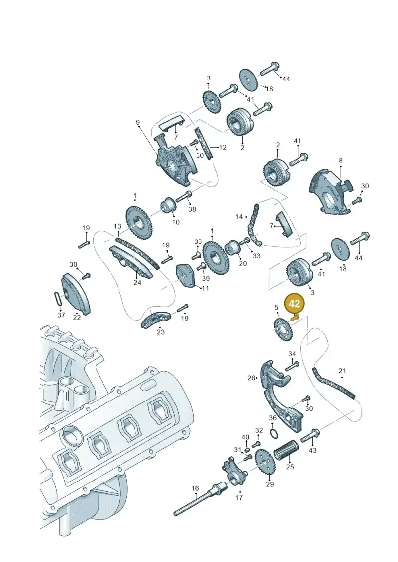 N10468703 — Audi A6 Avant (2012-2018) diagram 751109350, position 42