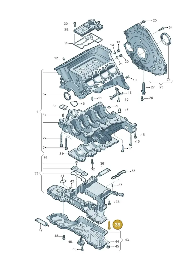 N10470706 — Audi A7 Sportback (2014-2018) diagram 771103150, position 39
