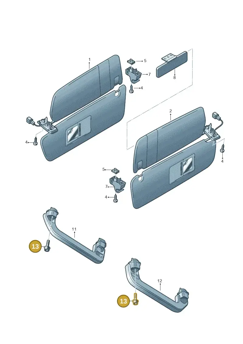 N10472201 — Volkswagen Touareg (2005-2006) diagram 274857500, position 13