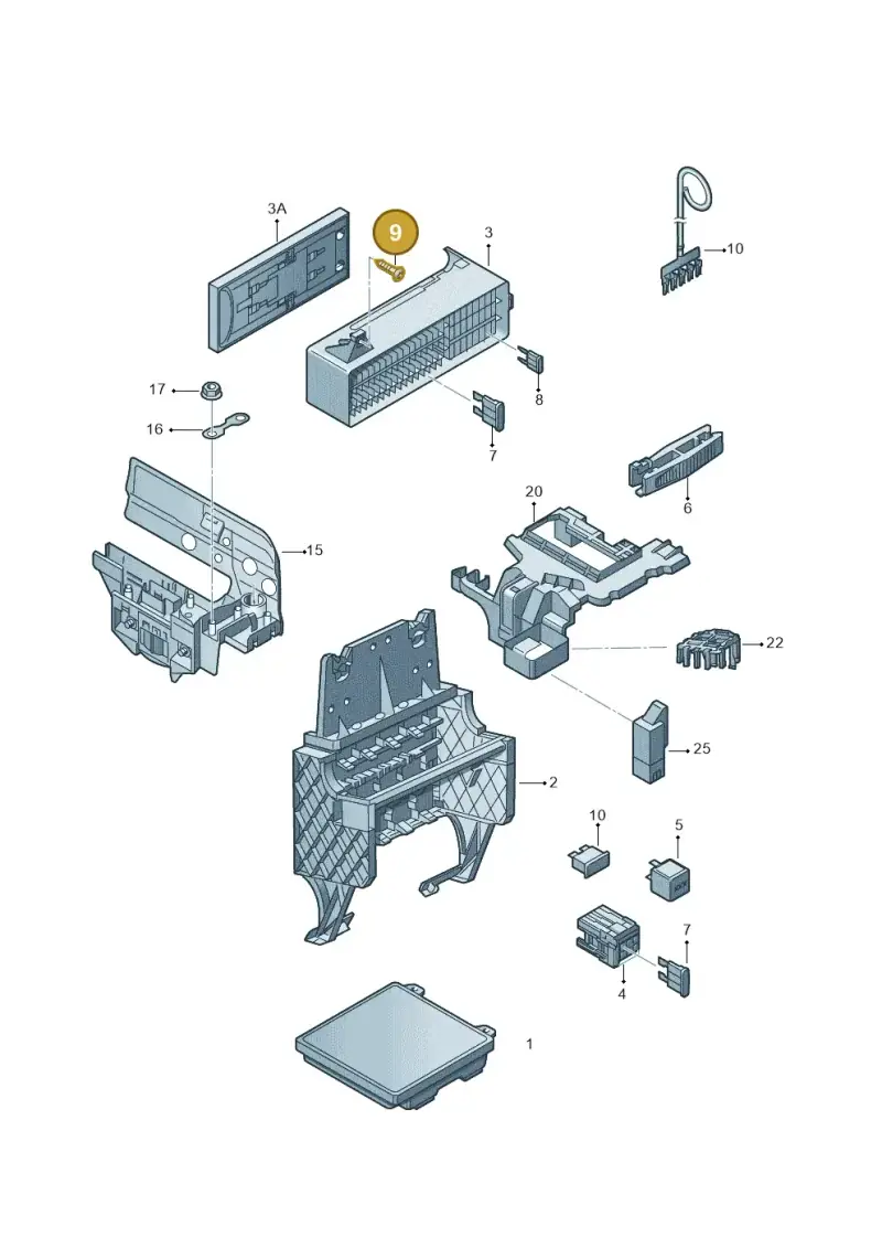 N10472201 — Skoda Rapid Ambition (2011-2021) diagram 672937000, position 9