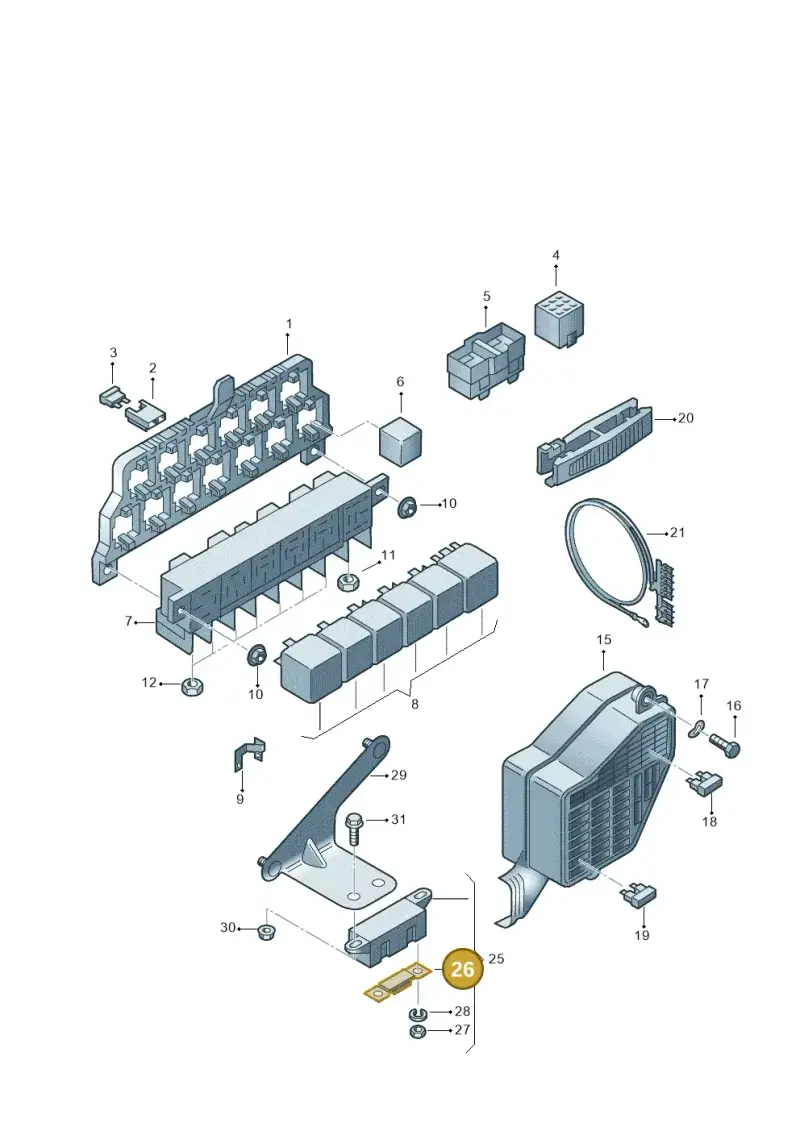 N10525603 — Audi RS6 qu. (2003-2004) diagram 156937200, position 26
