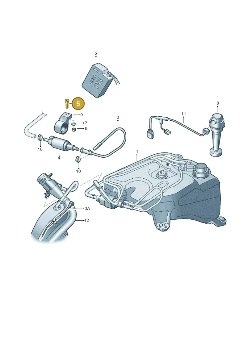 N10527703 — Volkswagen Touareg                08> (2007-) diagram 274201180, position 5