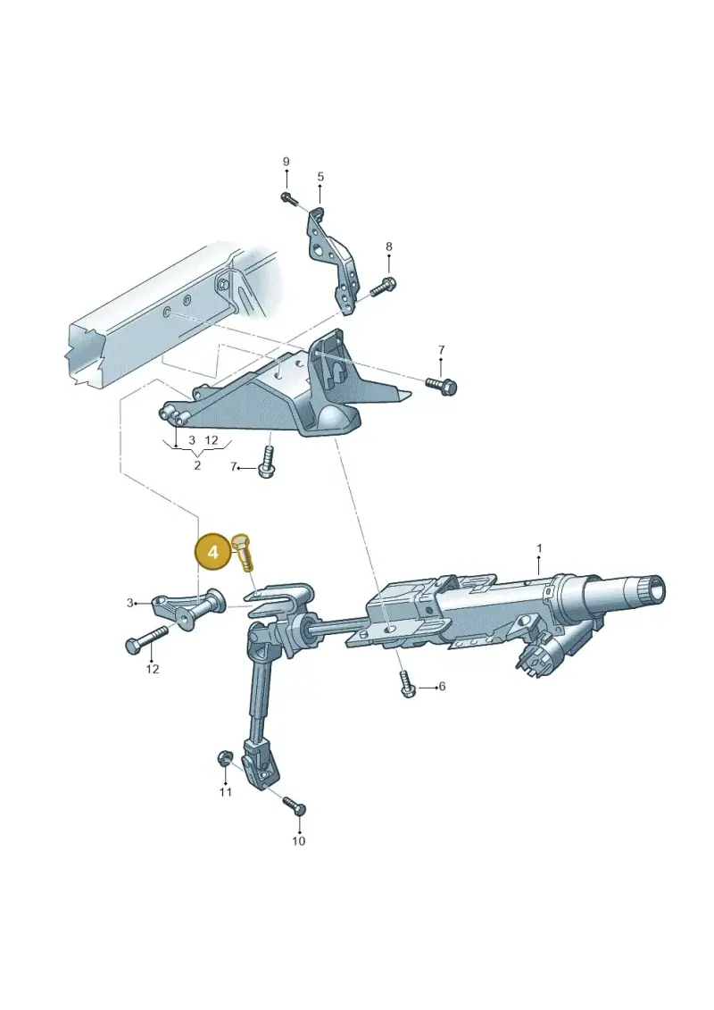 N10528402 — Volkswagen Polo (2011-2014) diagram 225419350, position 4
