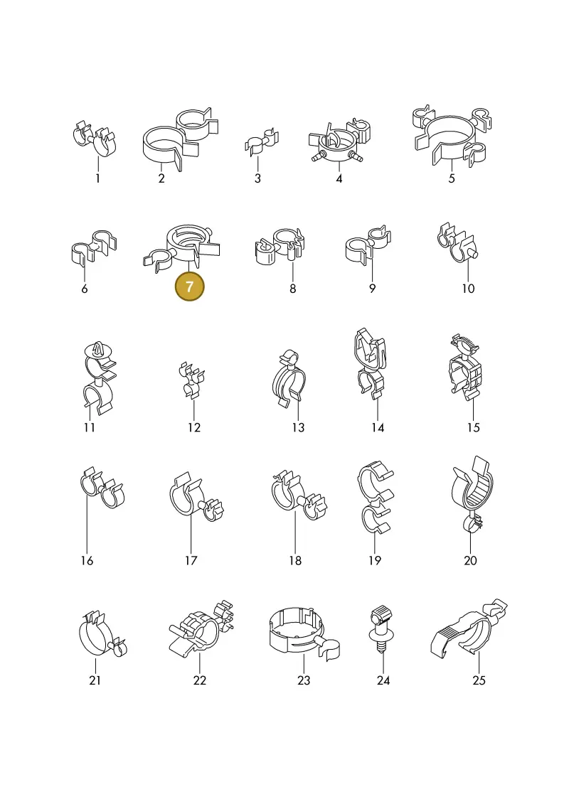 N10532201 — Volkswagen 1J0 platform diagram 198977000, position 7