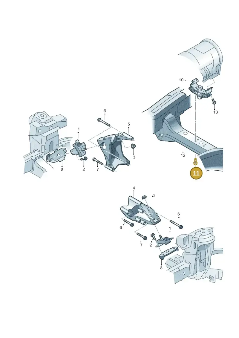 N10536103 — Volkswagen Amarok twin cab (2022-) diagram 894199300, position 11