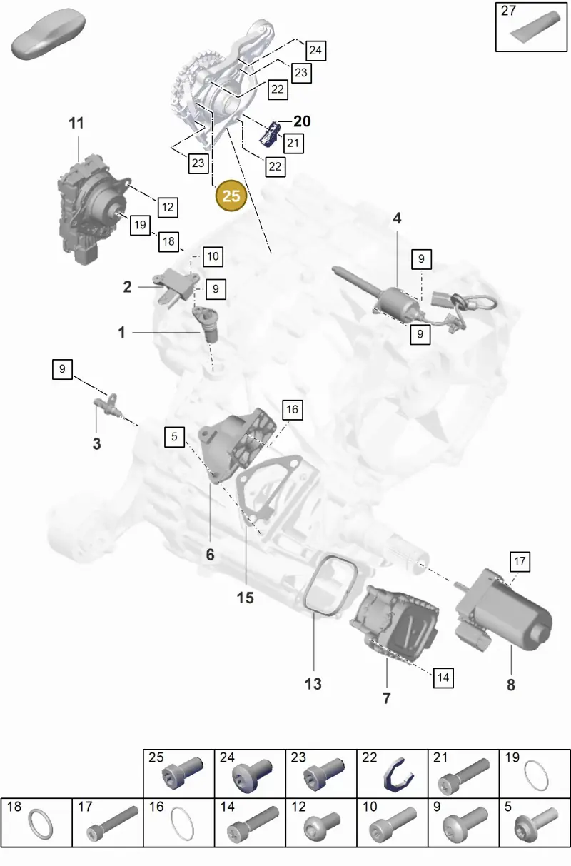 N10546402 — Porsche Taycan Sport Turismo (2019-2024) diagram p56355200, position 25