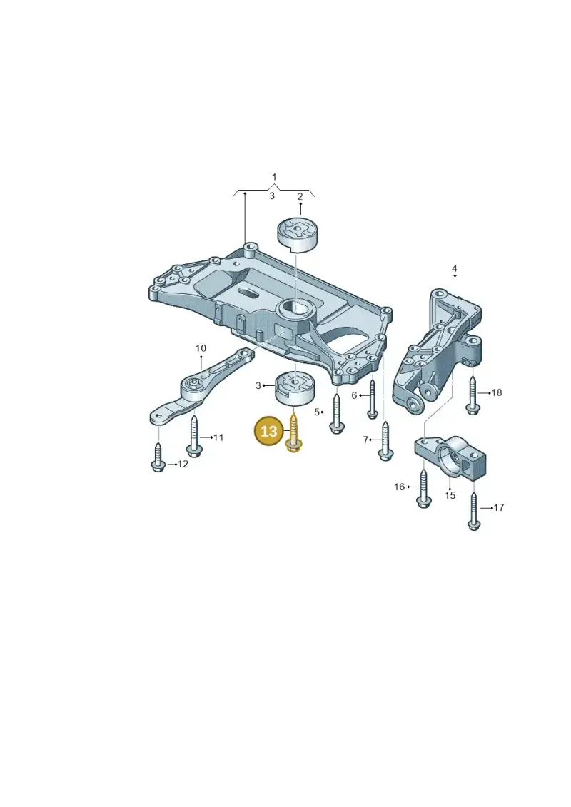 N10558002 — Volkswagen Scirocco 2.0 (2014-2017) diagram 786199100, position 13