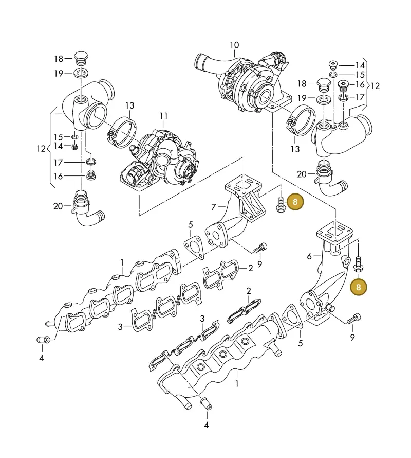 N10563402 — Volkswagen MARINE-MOTOR           02> (2002-) diagram 277253700, position 8