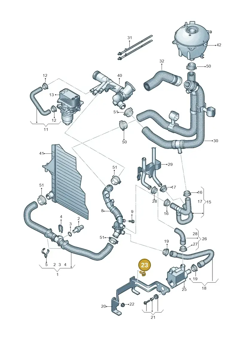N10563402 — Volkswagen Transport. multivan (2019-2024) diagram 861121700, position 23
