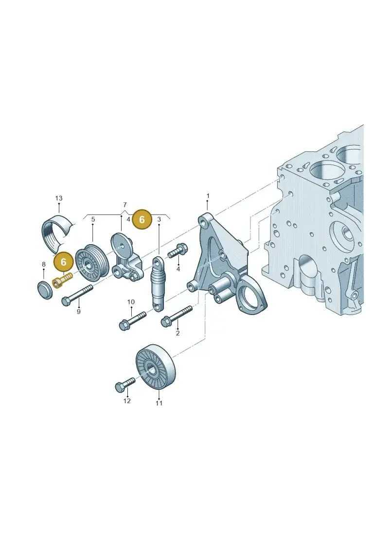 N10566601 — Volkswagen CRAFTER                06> (2006-) diagram 483145200, position 6
