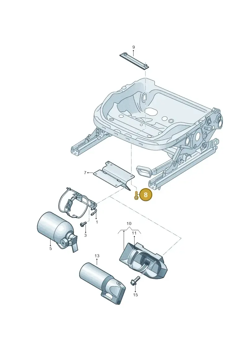 N10569501 — Volkswagen Amarok twin cab (2022-) diagram 683860100, position 8