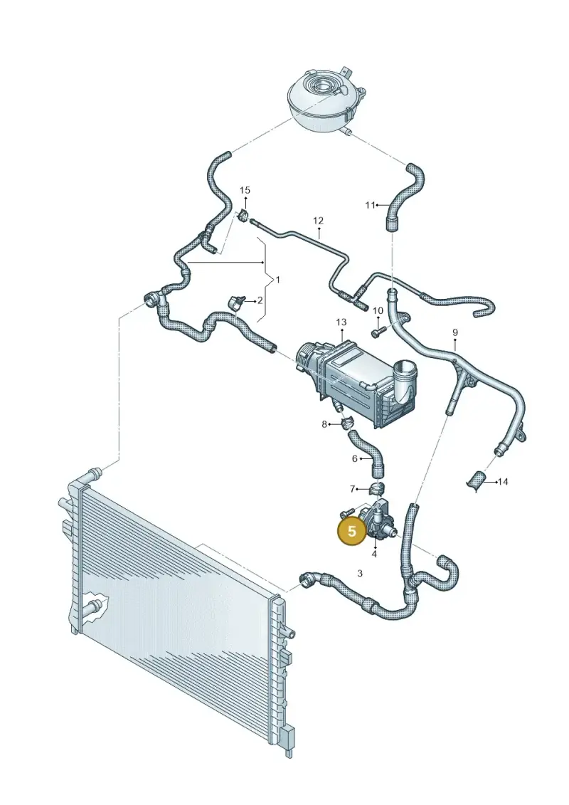 N10571404 — Volkswagen Multivan (2021-) diagram 7t0121275, position 5