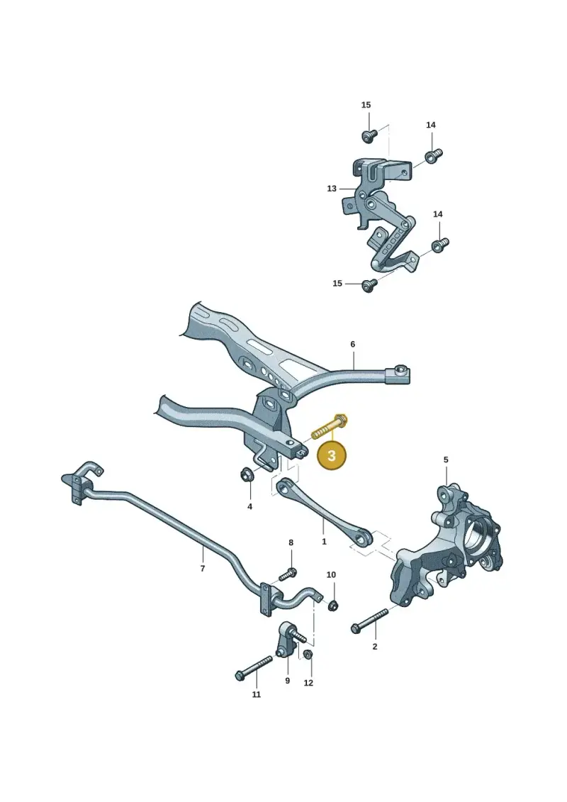 N10585602 — Volkswagen Passat Pro (2024-) diagram 3jg501020, position 3