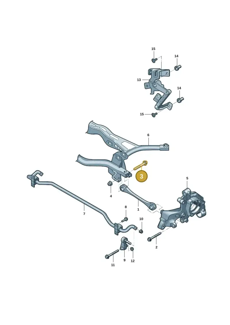 N10585602 — Volkswagen Tiguan (2024-) diagram 57d501020, position 3