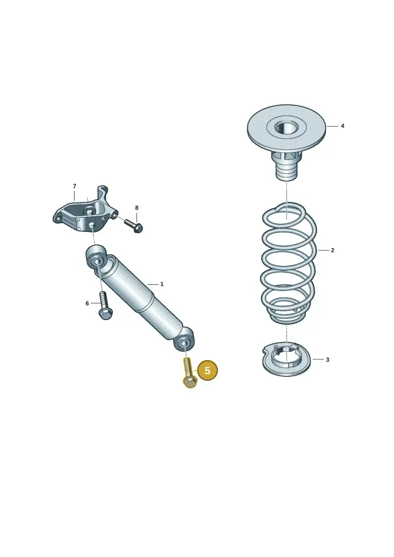 N10585602 — Volkswagen Multivan (2021-) diagram 7t0511040, position 5